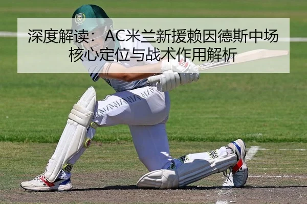 深度解读：AC米兰新援赖因德斯中场核心定位与战术作用解析